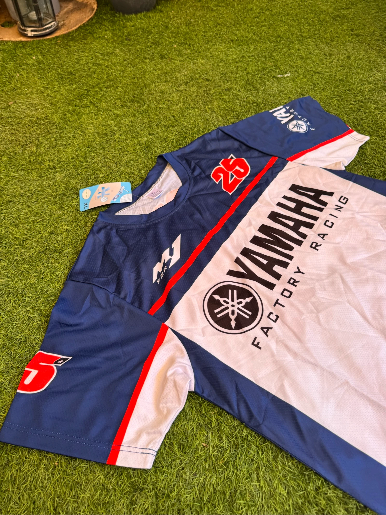 Maillot Yamaha Factory Racing #25 – T-shirt Performance Motocross – photo 5